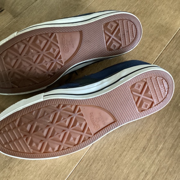 Men’s Navy Converse Sneakers - Picture 5 of 6